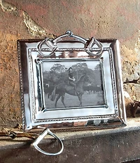 Beatriz Ball Western Equestrian Snaffle Bit 5 x 7 Frame