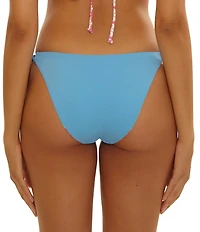 Becca by Rebecca Virtue Mijas Demi Reversible Tie Side Hipster Swim Bottom