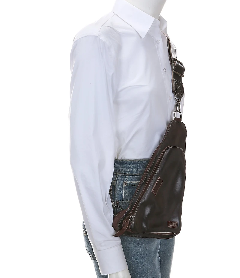 Bed Stu Adept Leather Sling Crossbody Bag