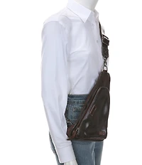 Bed Stu Adept Leather Sling Crossbody Bag