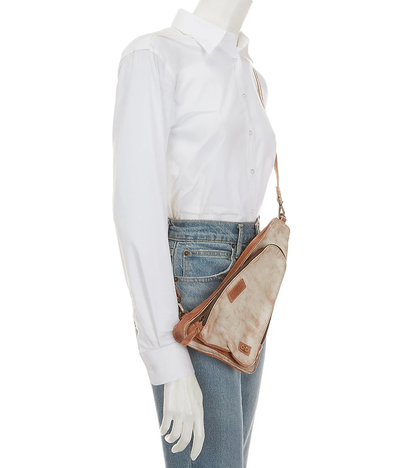 Bed Stu Adept Leather Sling Crossbody Bag