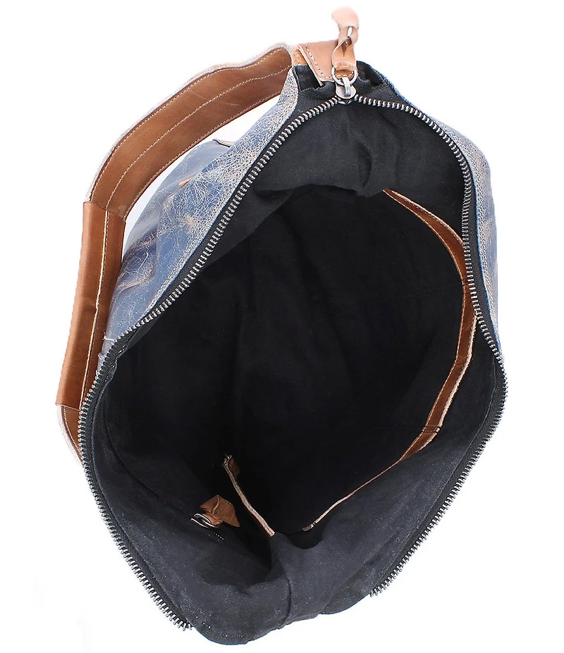 Bed Stu Argus Oversized Pocket Hobo Bag