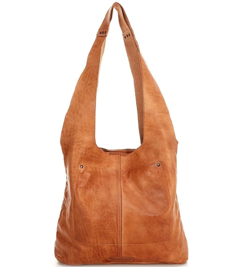 Bed Stu Ariel Leather Oversized Hobo Tote Bag