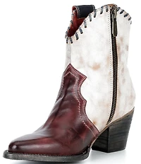 Bed Stu Balia Leather Western Booties