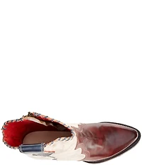 Bed Stu Balia Leather Western Booties