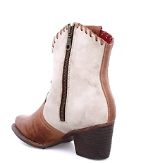Bed Stu Balia Leather Western Booties