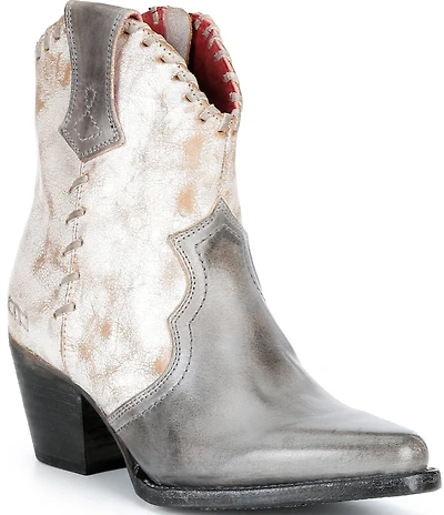 Bed Stu Balia Leather Western Booties