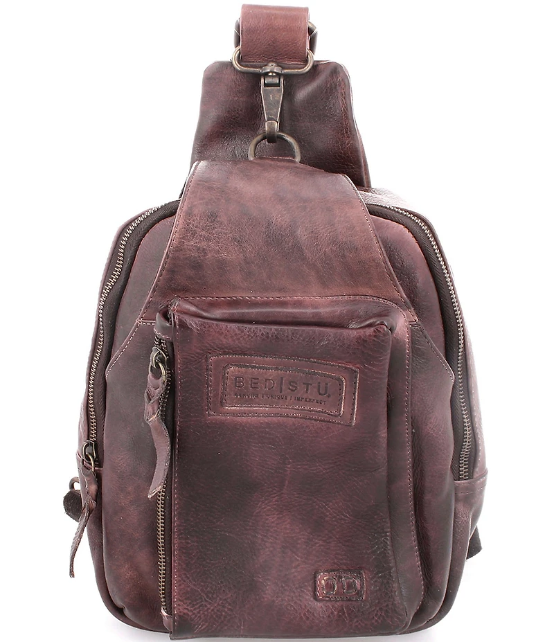 Bed Stu Beau Leather Sling Backpack