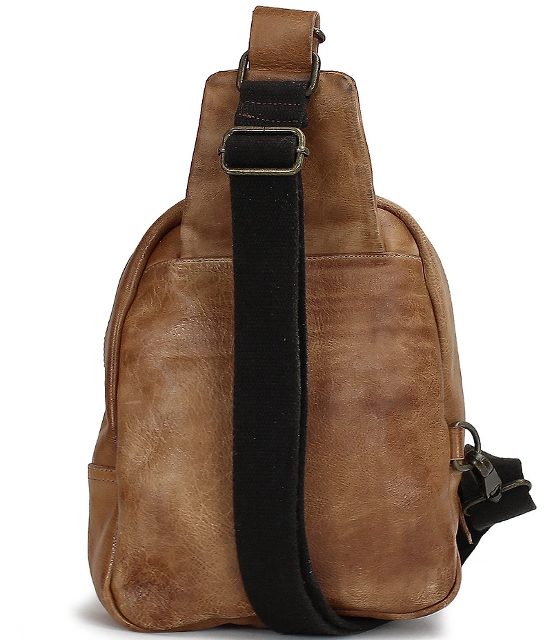 Bed Stu Beau Leather Sling Backpack