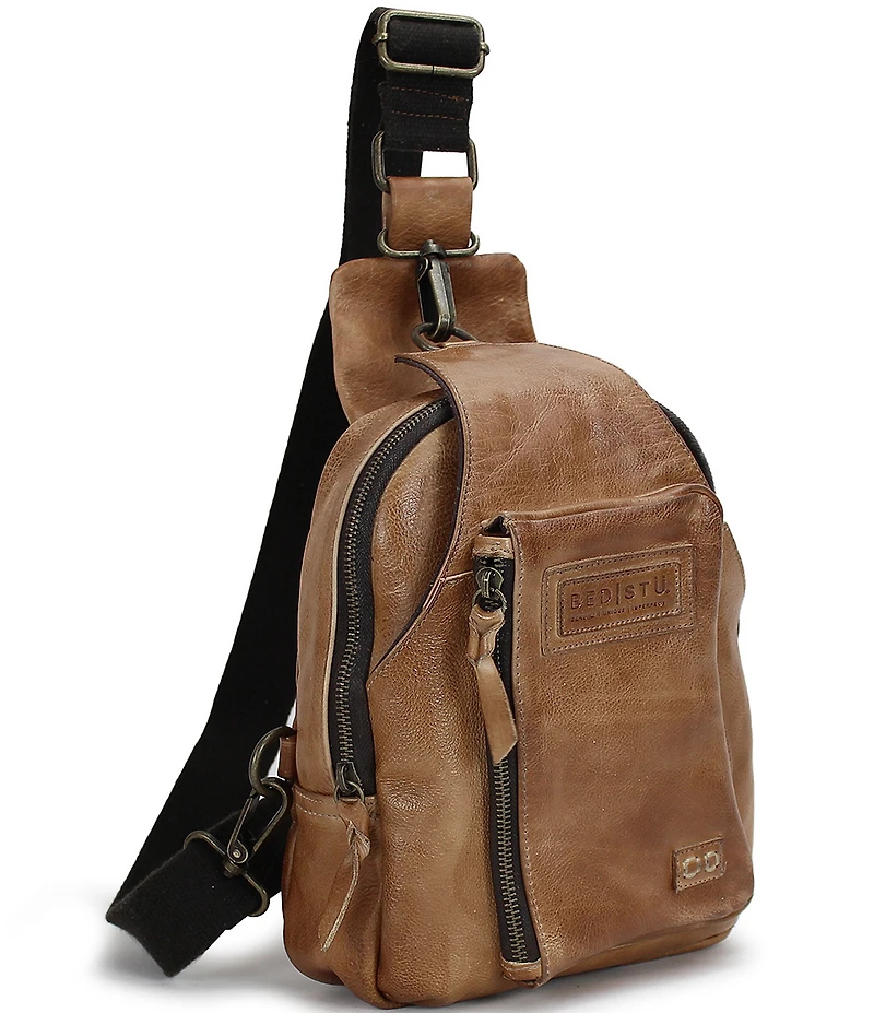 Bed Stu Beau Leather Sling Backpack