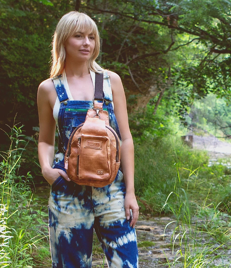 Bed Stu Beau Leather Sling Backpack