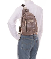 Bed Stu Beau Leather Sling Backpack