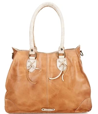 Bed Stu Bruna Stitch Tan Rustic Nectar Lux Slouchy Satchel Bag