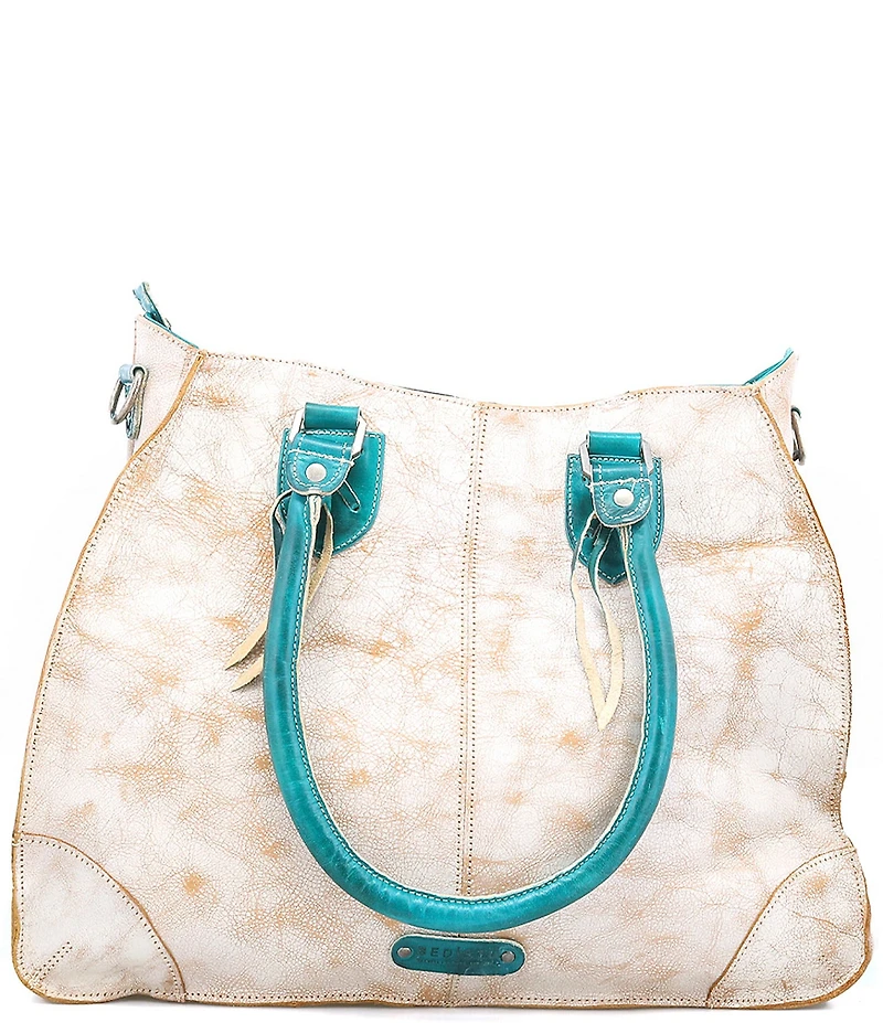 Bed Stu Bruna Whipstitch Leather Tote Bag