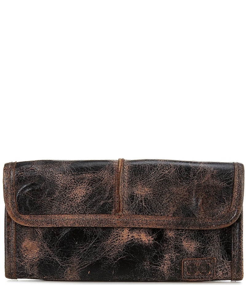 Bed Stu Canton Tan Rustic Wallet