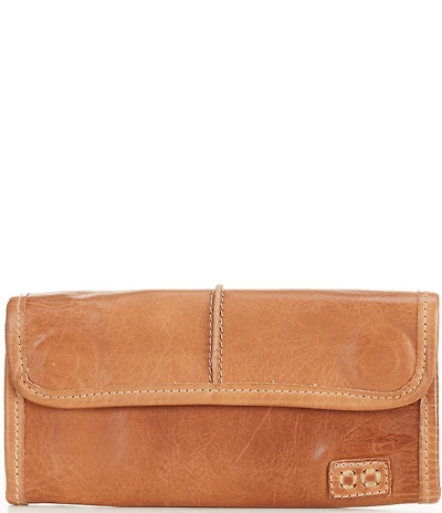 Bed Stu Canton Tan Rustic Wallet