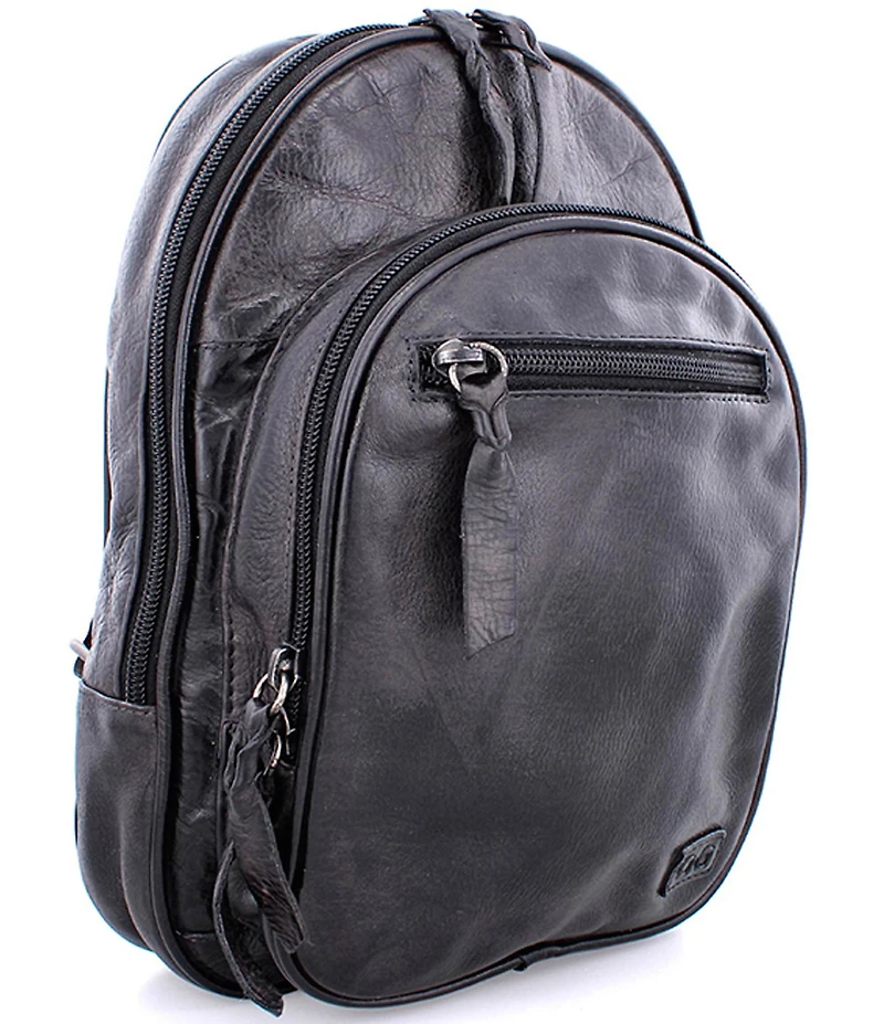Bed Stu Dominique Oval Shaped Leather Backpack
