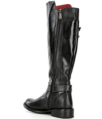 Bed Stu Essence Leather Tall Engineer Moto Boots