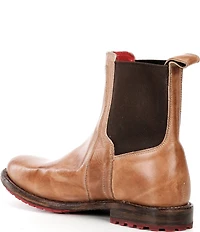 Bed Stu Ethic Leather Double Gore Chelsea Booties