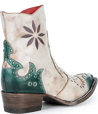 Bed Stu Frio Studded Leather Western Booties