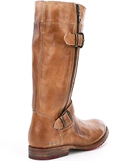 Bed Stu Gogo Tall Leather Lug Sole Boots