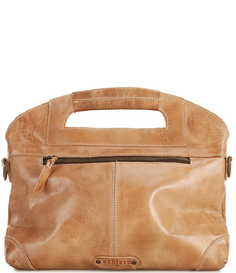 Bed Stu Greenway E/W Crossbody Satchel Top Handle Bag