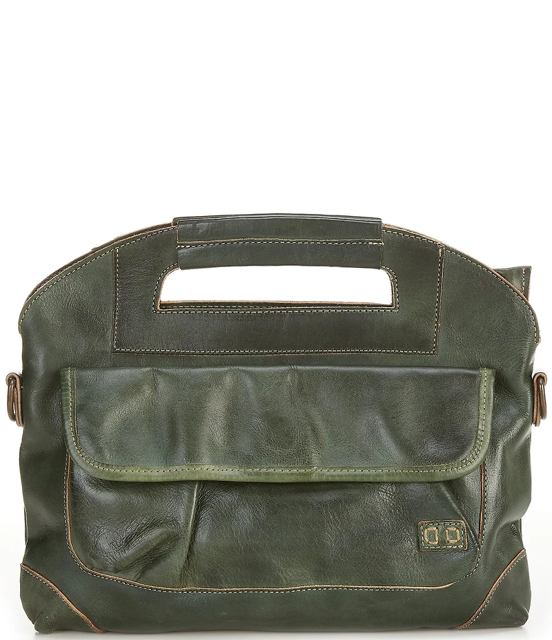 Bed Stu Greenway E/W Forest Rustic Satchel Bag