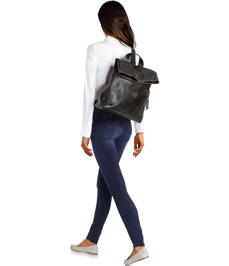 Bed Stu Howie Flapover Leather Backpack