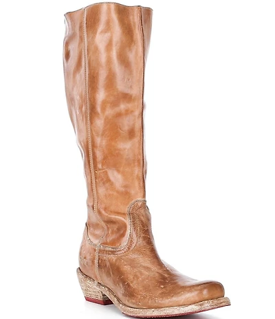 Bed Stu Humble Distressed Leather Tall Boots
