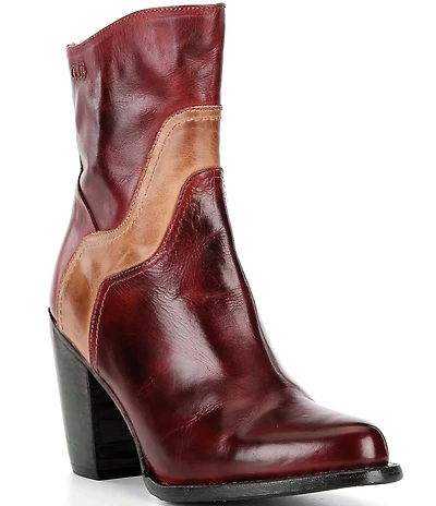 Bed Stu Iazu Leather Booties