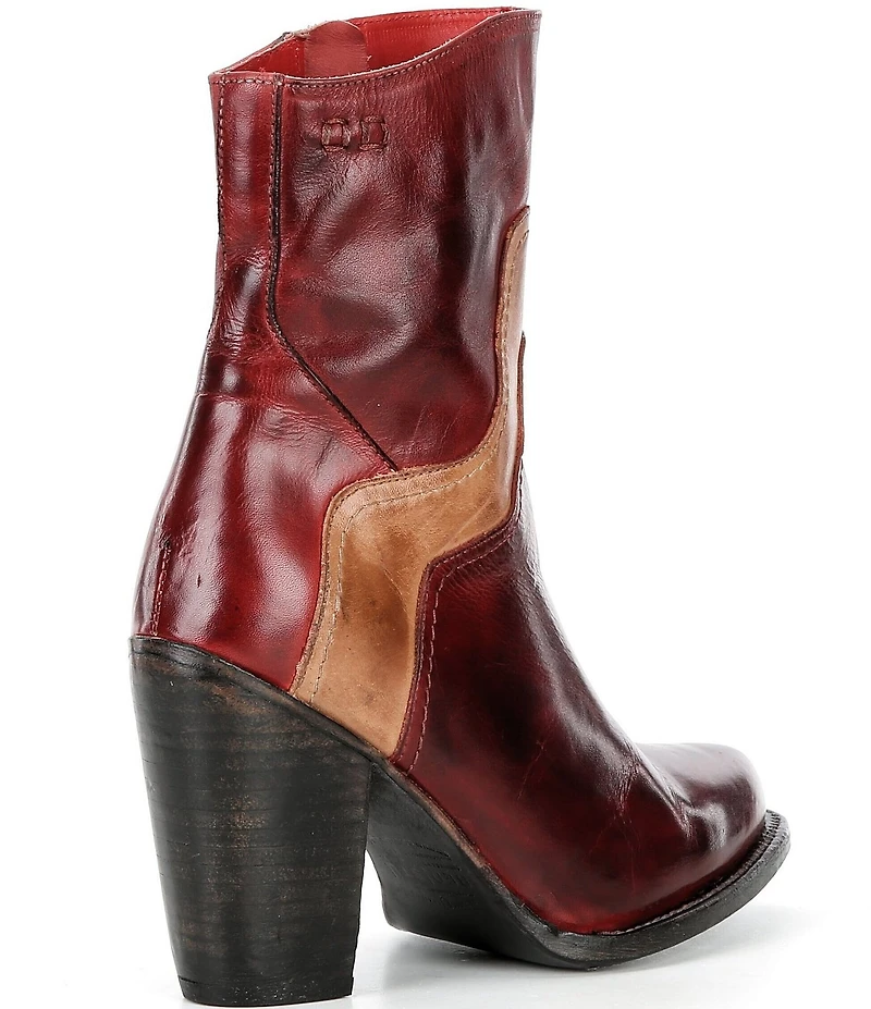 Bed Stu Iazu Leather Booties