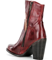 Bed Stu Iazu Leather Booties