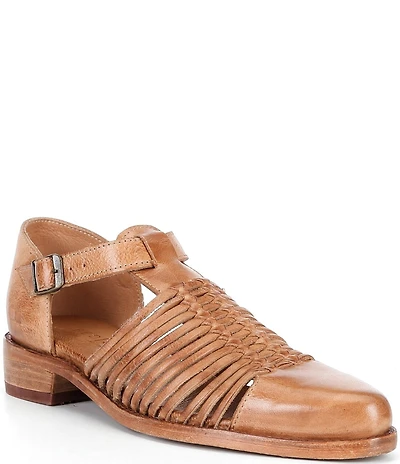 Bed Stu Kenna Leather Cap Toe Fisherman