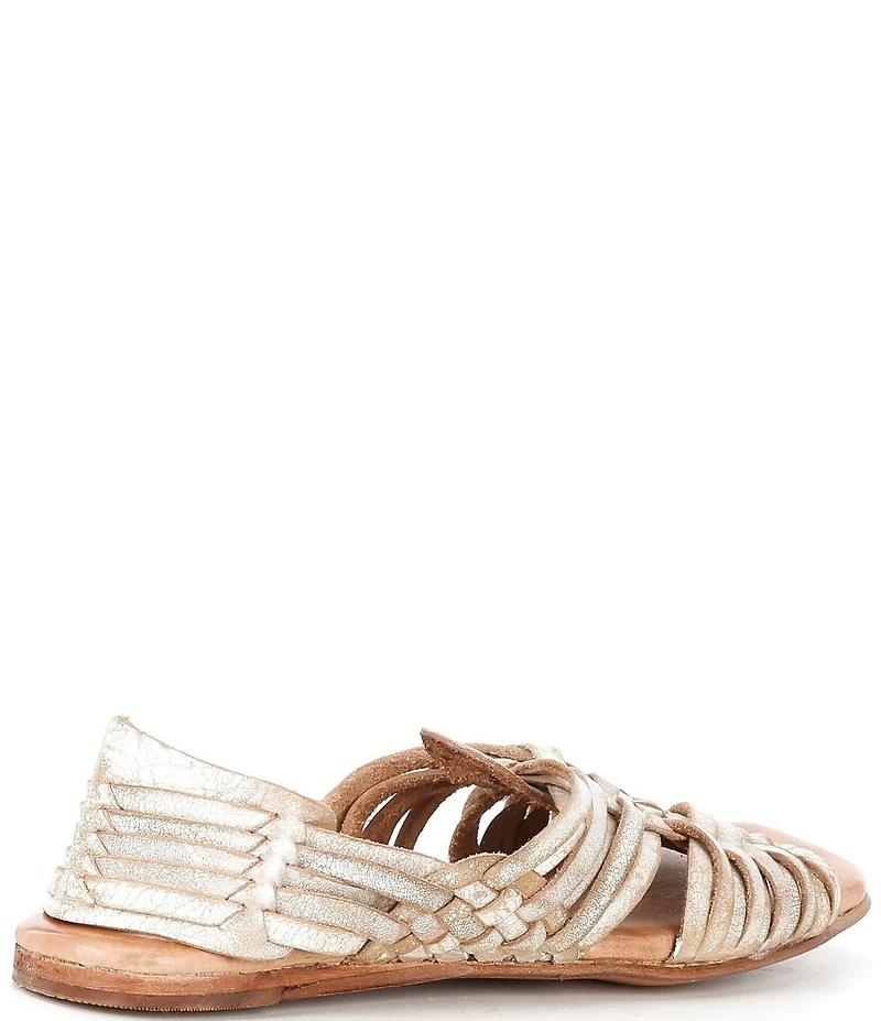 Bed Stu Lauren Handwoven Leather Huarache Sandals