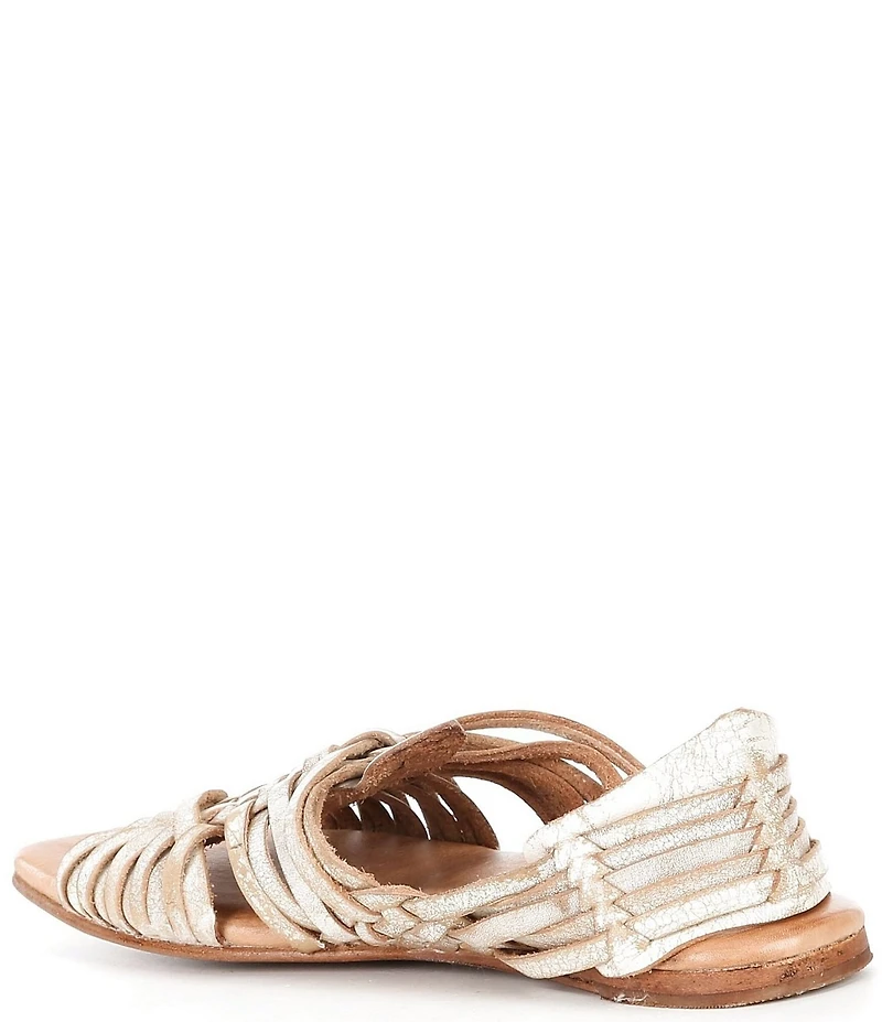 Bed Stu Lauren Handwoven Leather Huarache Sandals