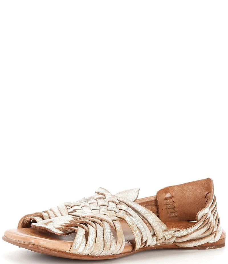 Bed Stu Lauren Handwoven Leather Huarache Sandals