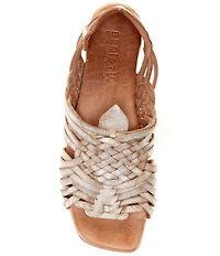 Bed Stu Lauren Handwoven Leather Huarache Sandals