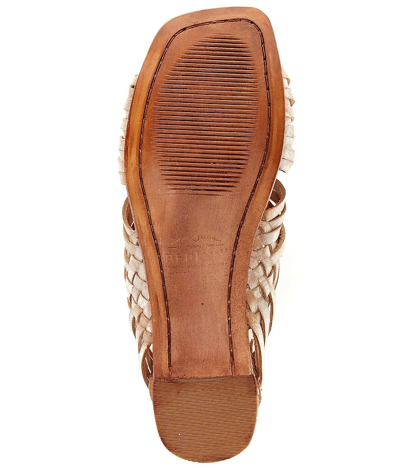 Bed Stu Lauren Handwoven Leather Huarache Sandals