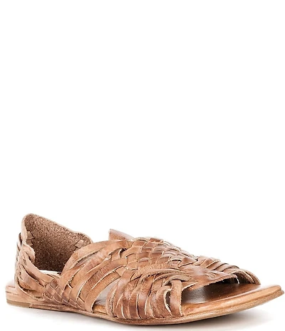 Bed Stu Lauren Handwoven Leather Huarache Sandals