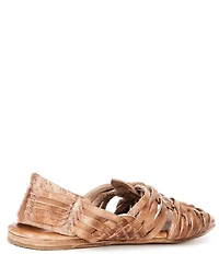 Bed Stu Lauren Handwoven Leather Huarache Sandals