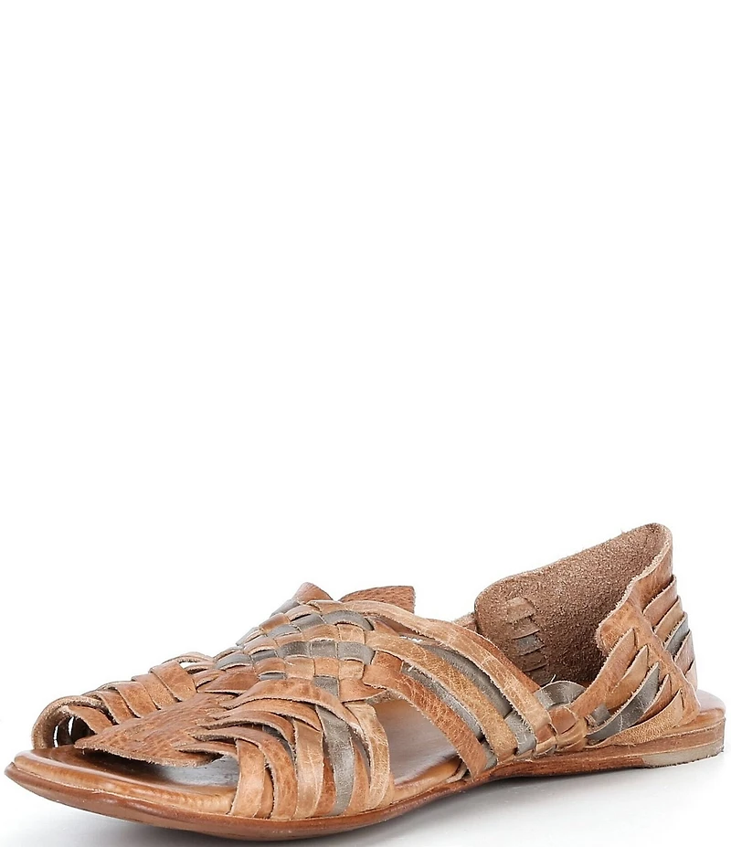 Bed Stu Lauren Handwoven Leather Huarache Sandals
