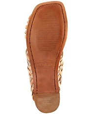 Bed Stu Lauren Handwoven Leather Huarache Sandals