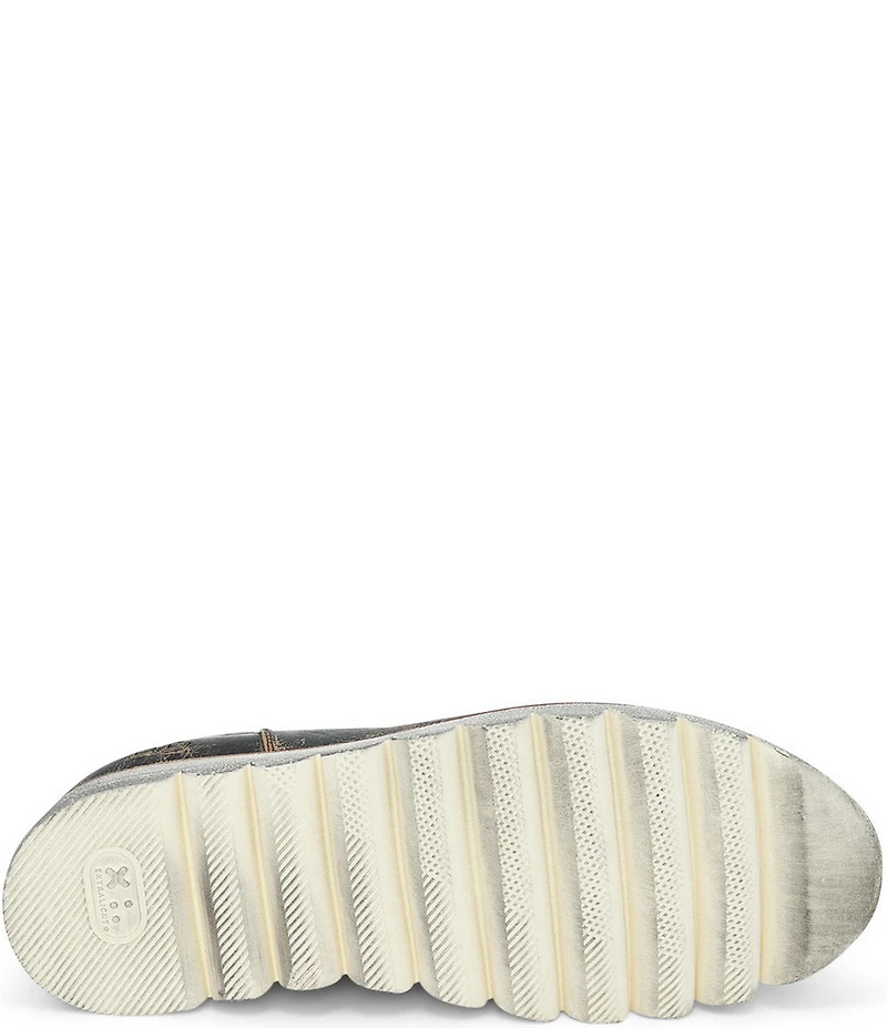 Bed Stu Lydyi Leather Platform Booties