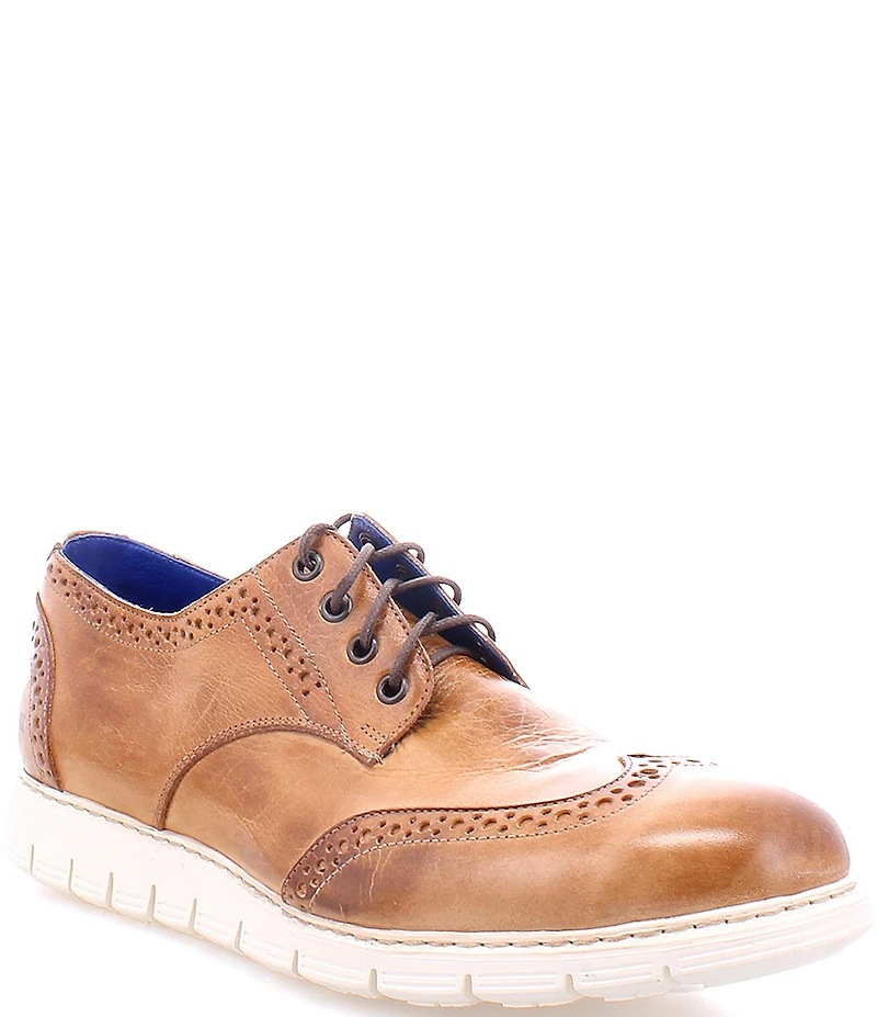 Bed Stu Men's Cayuga II Leather Wingtip Derby Oxfords