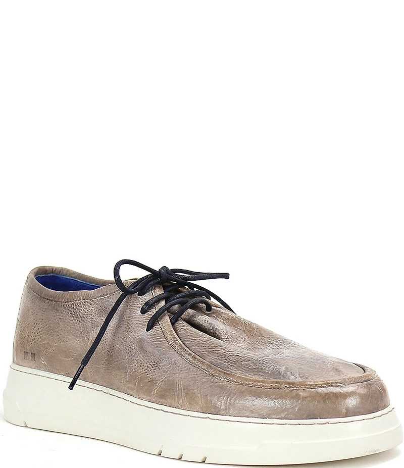 Bed Stu Men's Webmaster Leather Moc Toe Sneakers