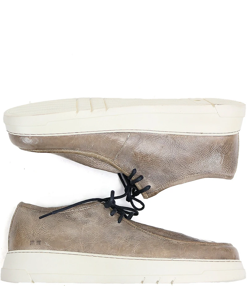 Bed Stu Men's Webmaster Leather Moc Toe Sneakers