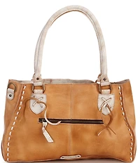 Bed Stu Rockababy Leather Slouchy Satchel Bag