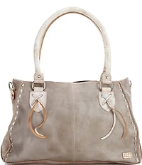 Bed Stu Rockababy Leather Satchel Bag with Contrast Stitching