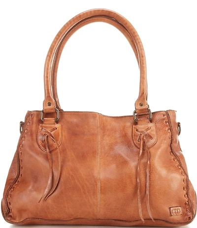 Bed Stu Rockababy Tan Leather Satchel Bag