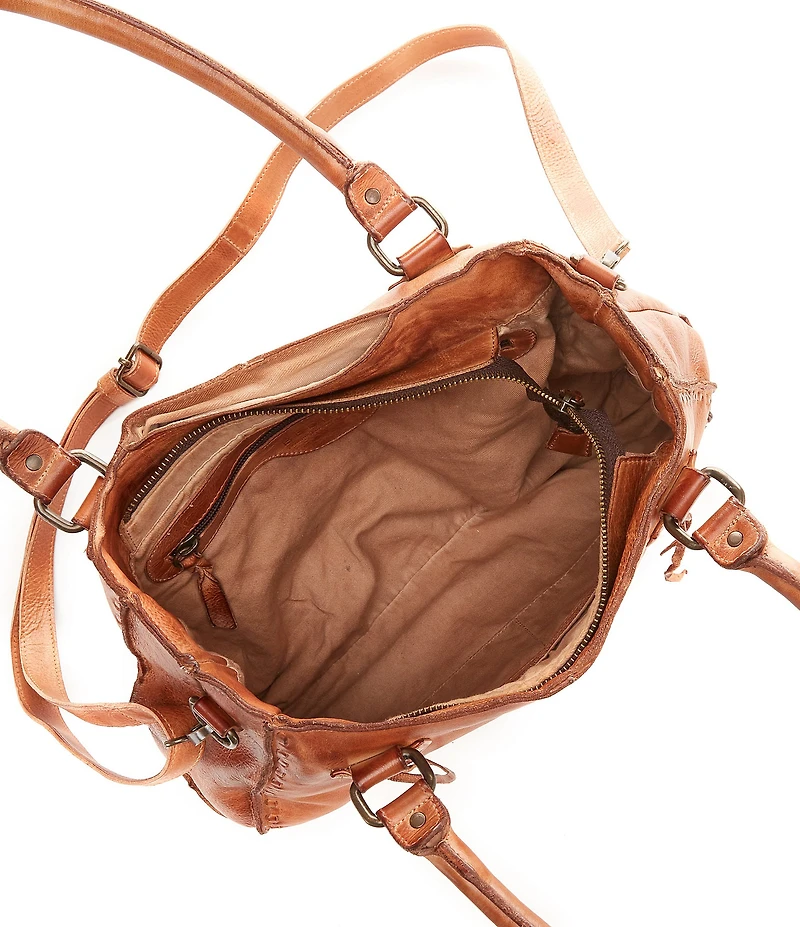 Bed Stu Rockababy Tan Leather Satchel Bag